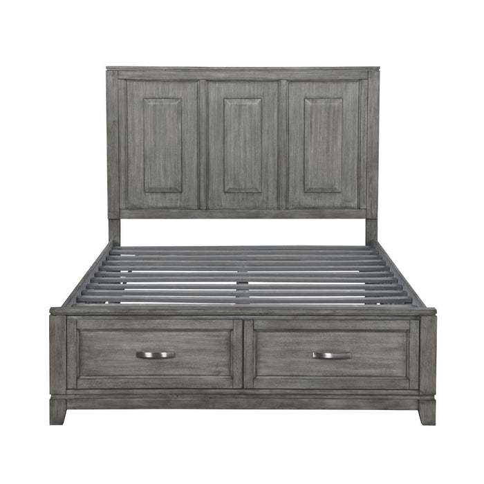 Garretson - Platform Bed With Footboard Storage