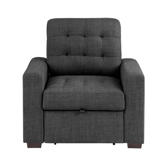 Mccafferty - Chair With Pull-Out Ottoman