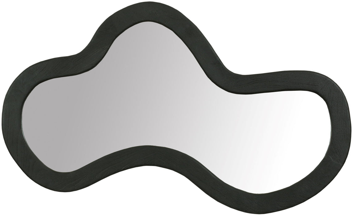 Oblique - Mirror - Wood