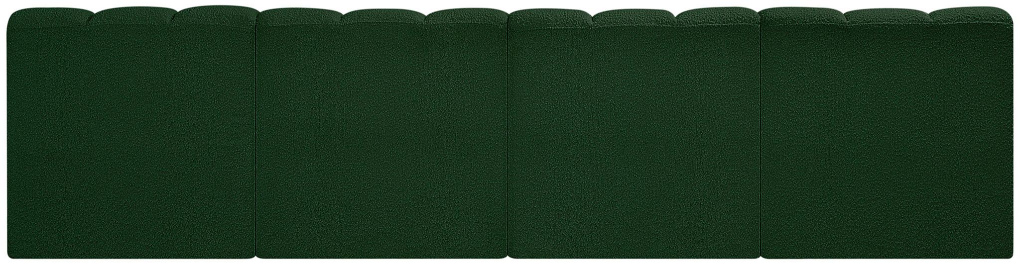 Arc - Boucle Fabric 4 Seats Modular Sofa