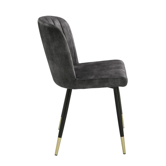 Clemente - Side Chair (Set of 2) - Charcoal