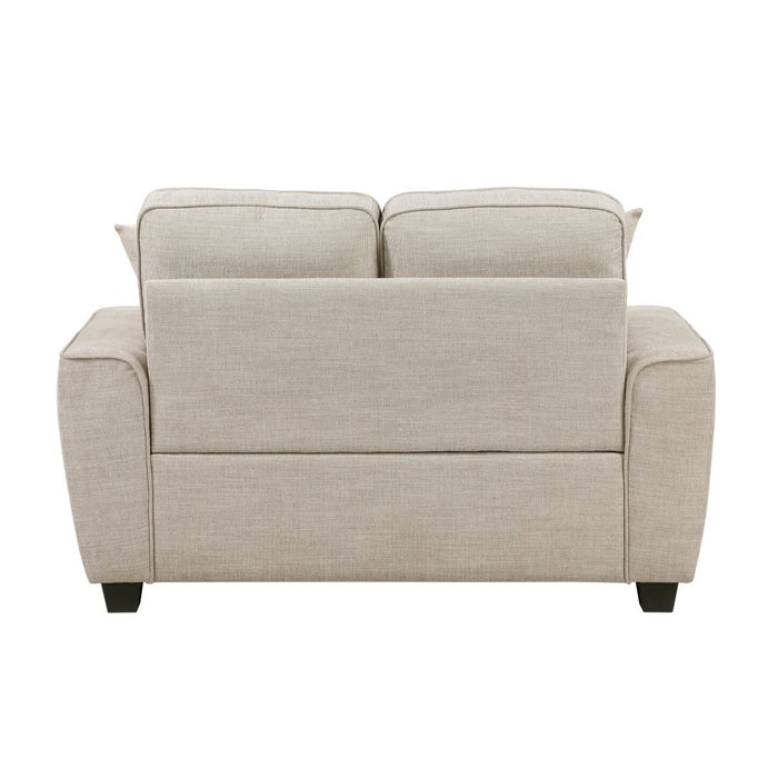 Zander - Loveseat - Taupe