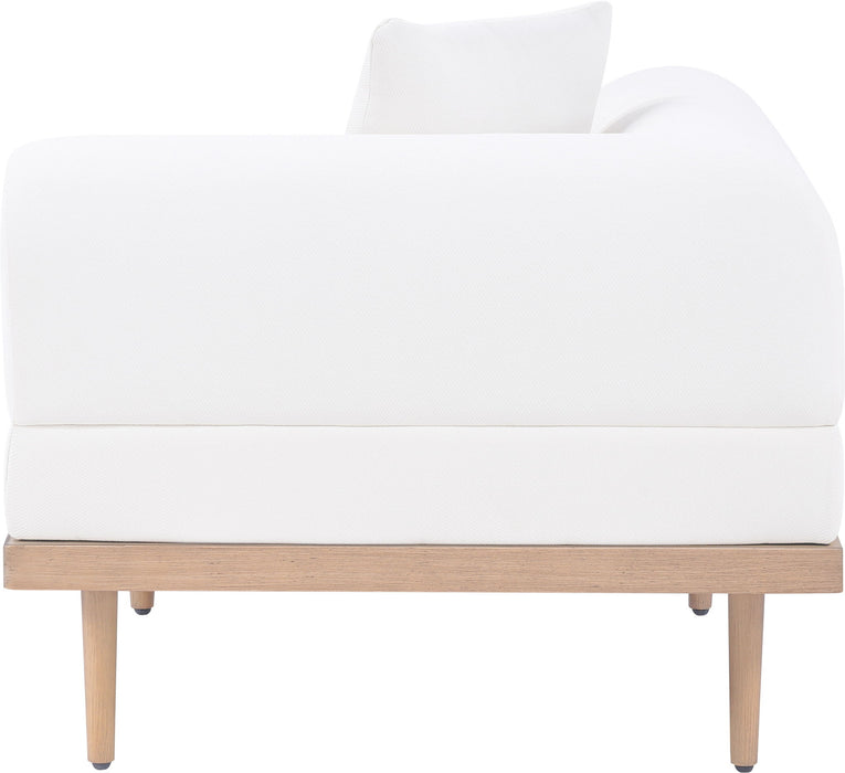 Laguna - Resilient Water Resistant Fabric Upholstered Outdoor Patio Modular Corner Chair