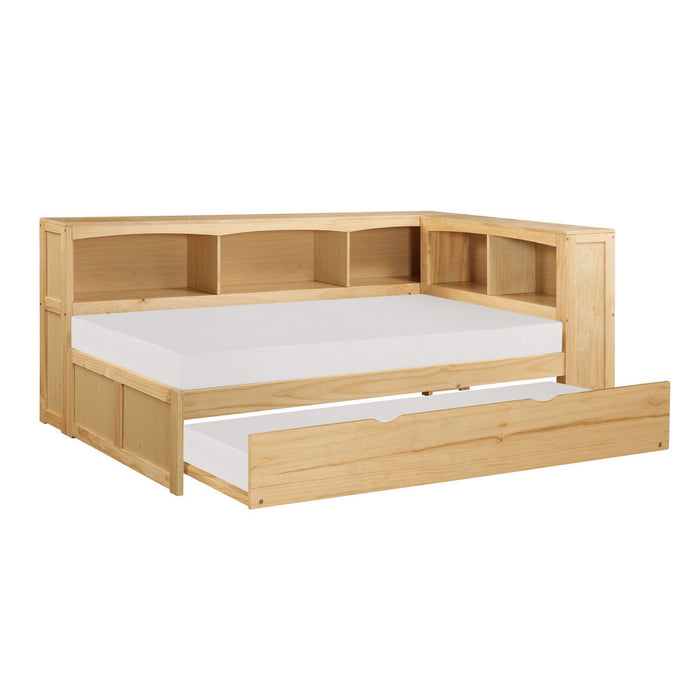 Bartly - Bookcase Corner Bed