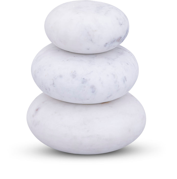 Pumpkin - 3 Piece Marble Decorative Object