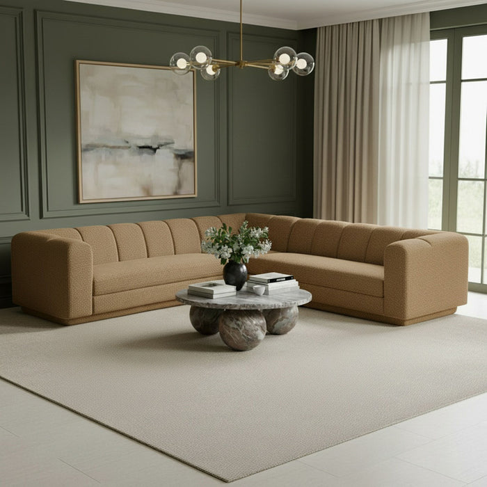 Modari - Sectional - Brown