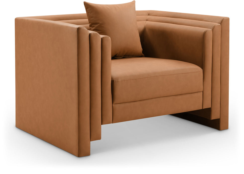 Everett - Vegan Leather Upholstered Chair