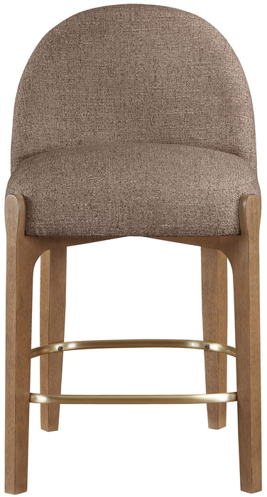 Torino - Counter Stool With Brushed Brown Base