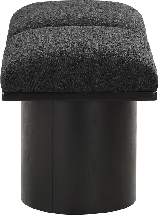 Pavilion - 2 Piece Modular Bench With Black Base