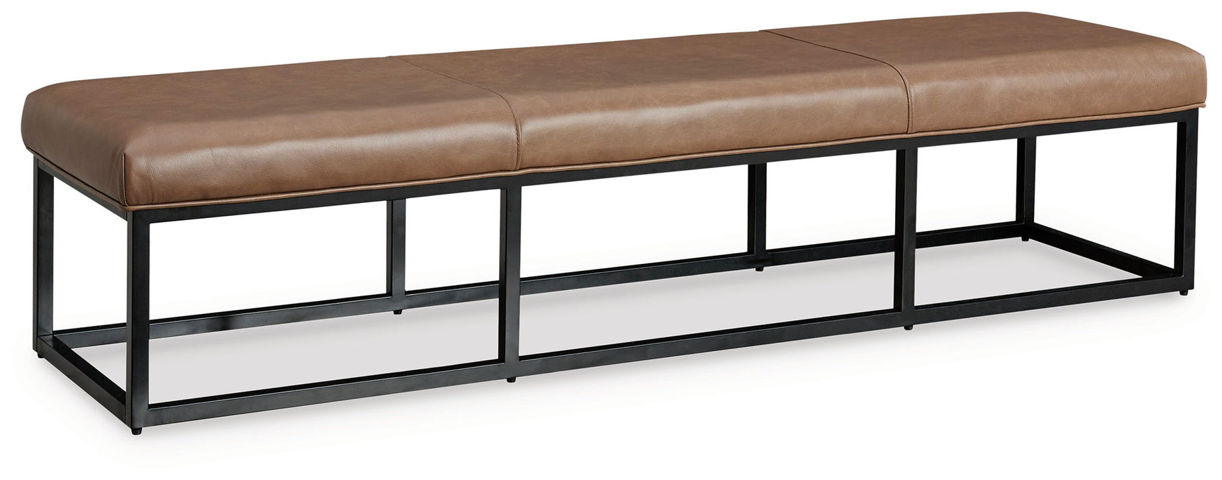 Joston - Accent Bench - Caramel