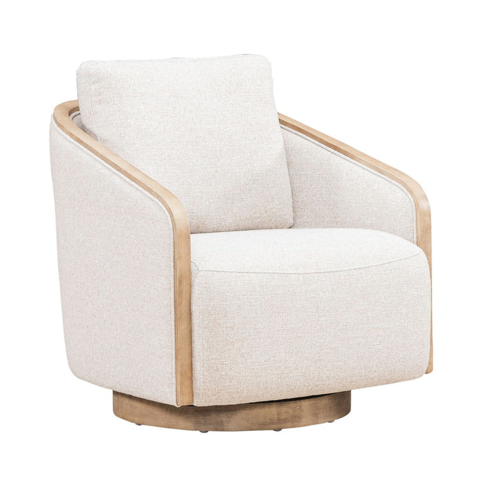 Nora - Upholstered Swivel Accent Chair