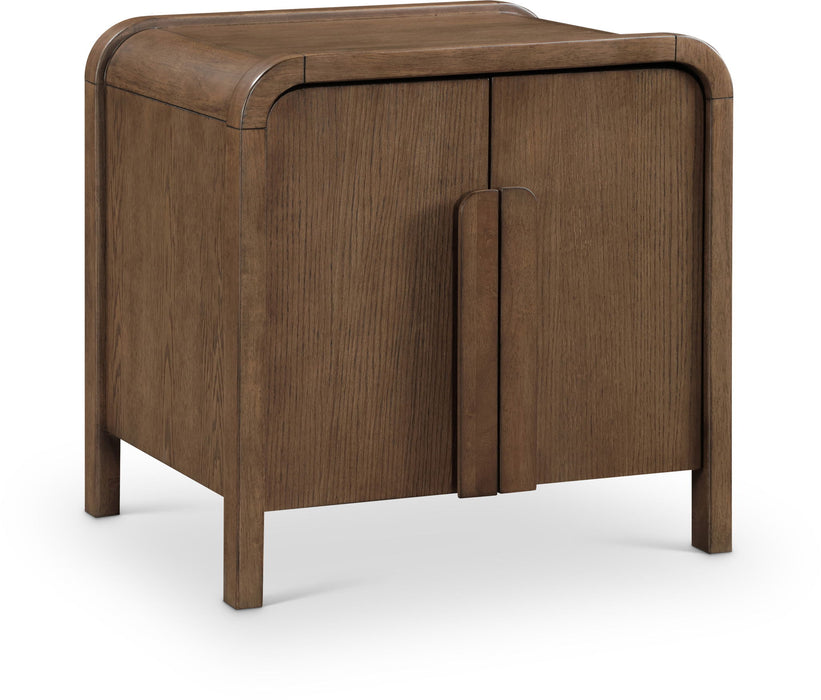 Harmony - Oak Veneer And Solid Wood Night Stand