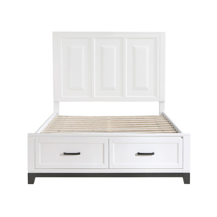 Garretson - Platform Bed With Footboard Storage