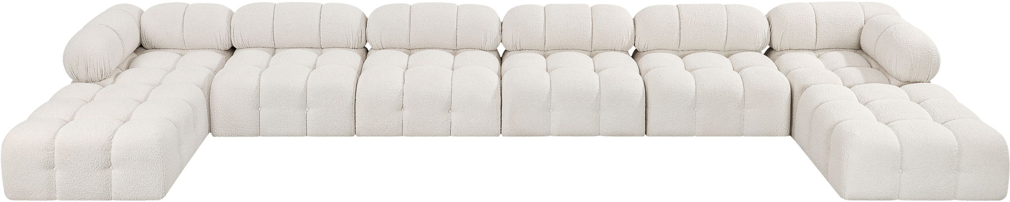 Ames - 8 Piece Fabric Modular Sectional