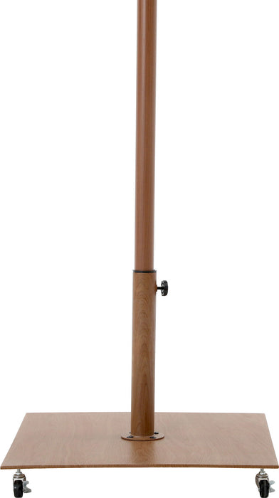 Amalfi - Aluminum Patio Umbrella - Light Brown Base / Light Brown Pole