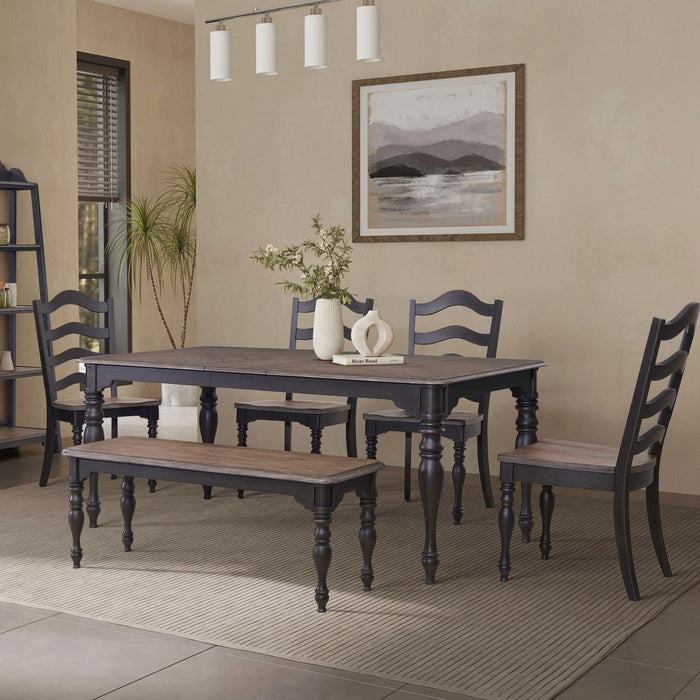 Magnolia Manor - Leg Table Set