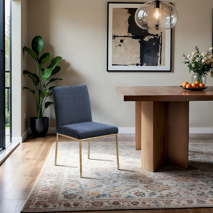 Reeves - Dining Side Chair (Set of 2) - Gold Base