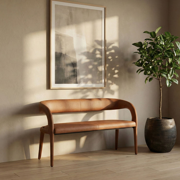 Sylvester - Bench - Cognac