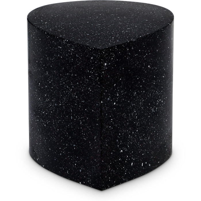 Petal - Iron Coffee Table - Black Terazzo