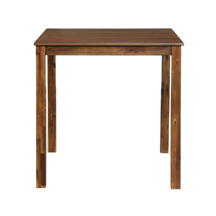 Stowe - 5 Piece Counter Height Set - Walnut