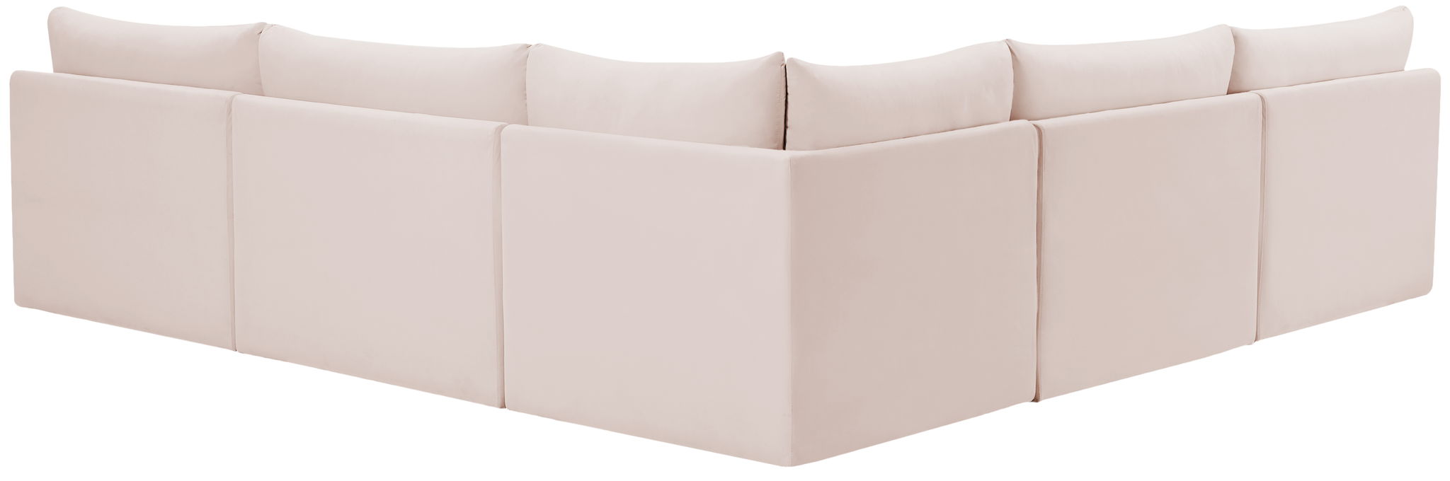 Jacob - Modular Corner Armless Sectional 5 Piece