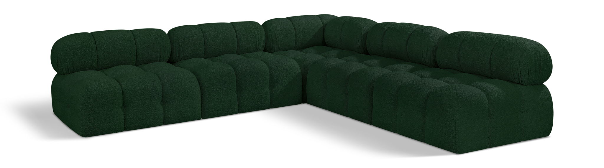Ames - 5 Piece Fabric Modular Corner Sectional