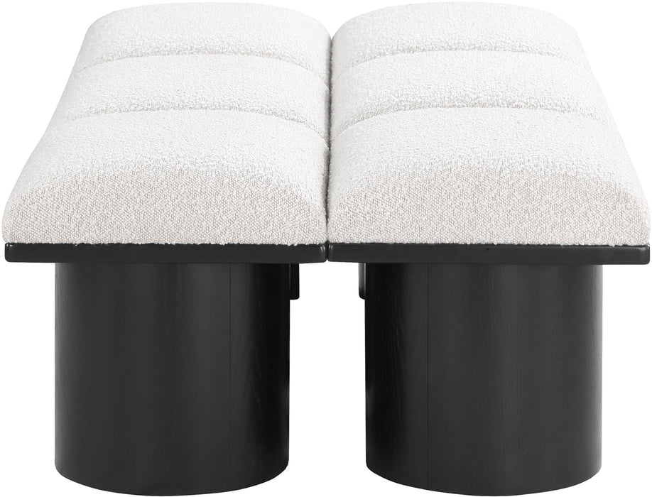 Pavilion - 6 Piece Modular Bench With Black Base