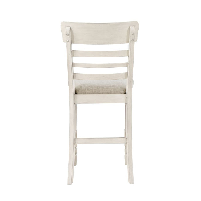 Alburgh - Counter Height Chair (Set of 2) - Light Gray