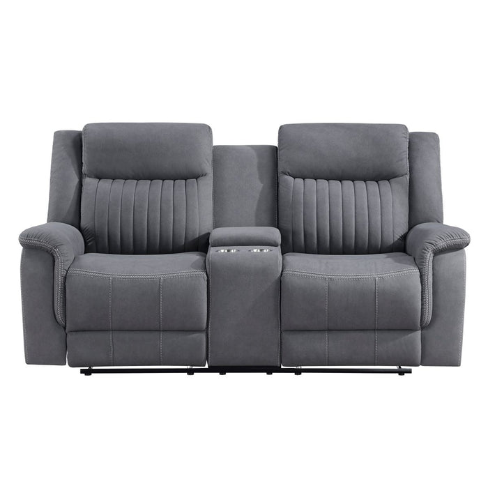 Dean - Double Reclining Loveseat With Center Console