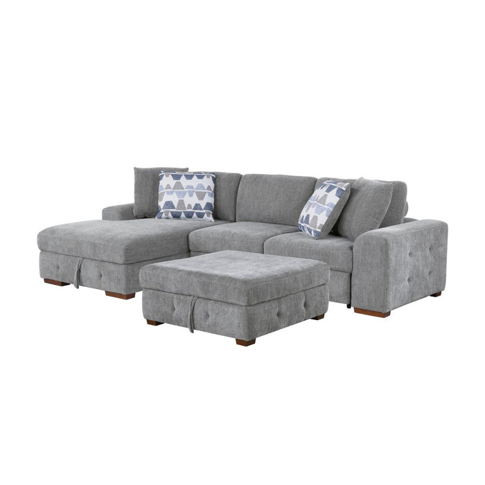 Raife - Sectional With Ottoman