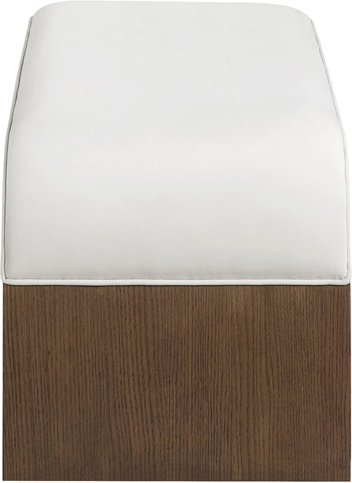 Sable - 52" Velvet Performance Fabric Upholstered Bench