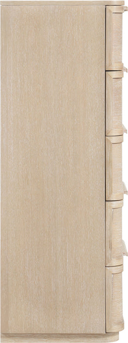 Tiberio - Oak Veneer And Solid Wood Chest