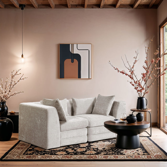 Stellar - 2 Piece 76" Upholstered Modular Loveseat