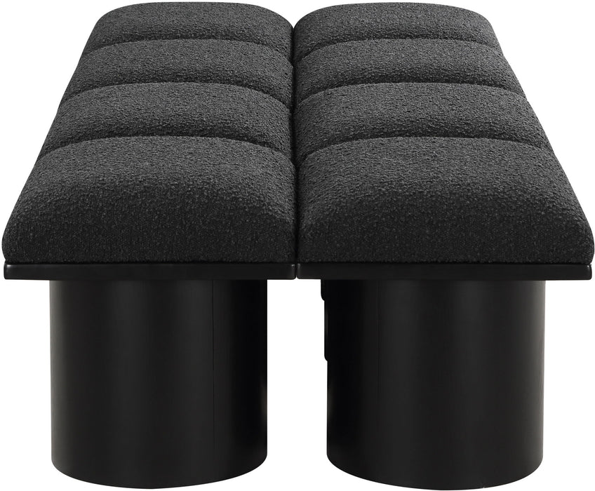 Pavilion - 8 Piece Modular Bench With Black Base