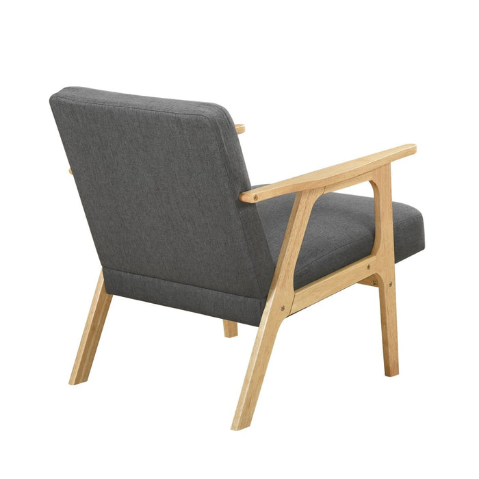 Omara - Accent Chair Light Brown Base