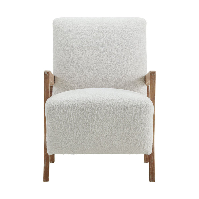 Enzo - Accent Chair - Sheep Skin White (3A Packaging)