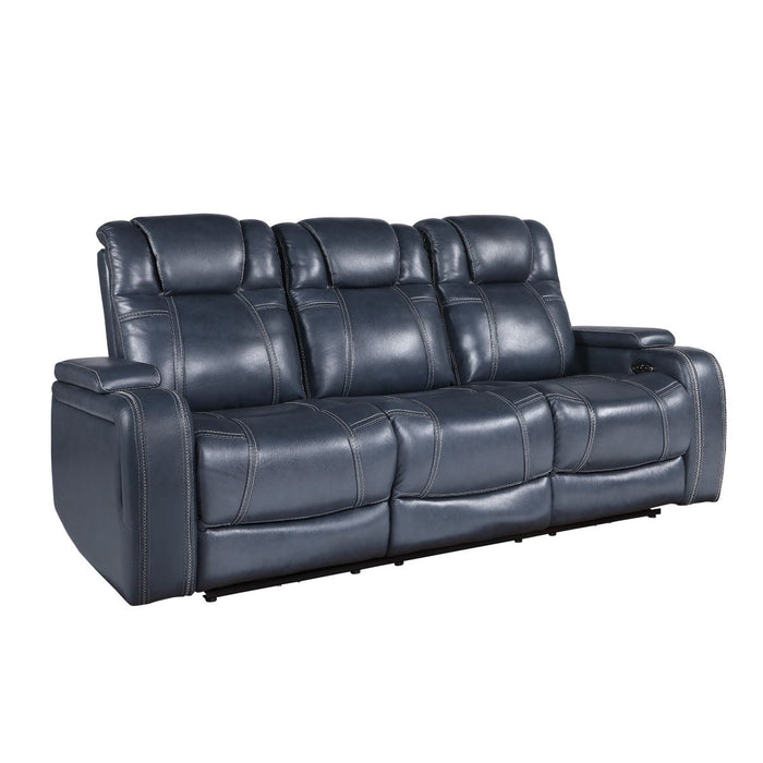 Keziah - Power Sofa & Loveseat - Blue