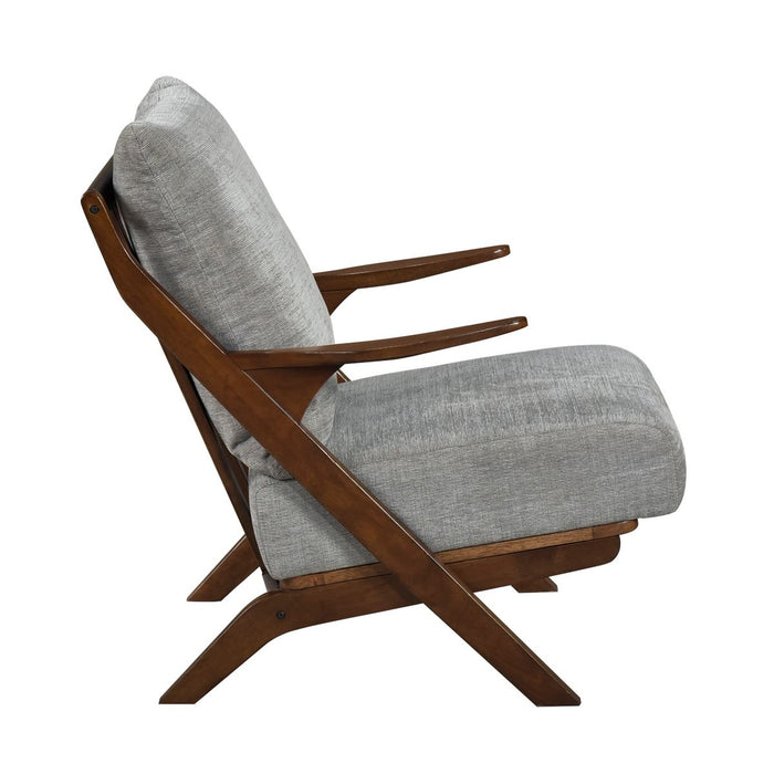 Lennox - Accent Chair - Dark Brown Frame