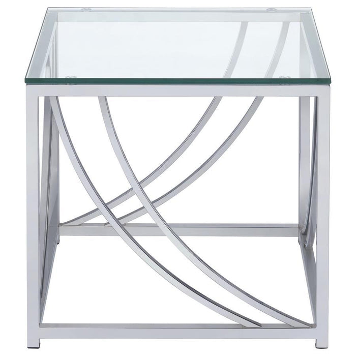 Lille - Glass Top Coffee And End Table Set