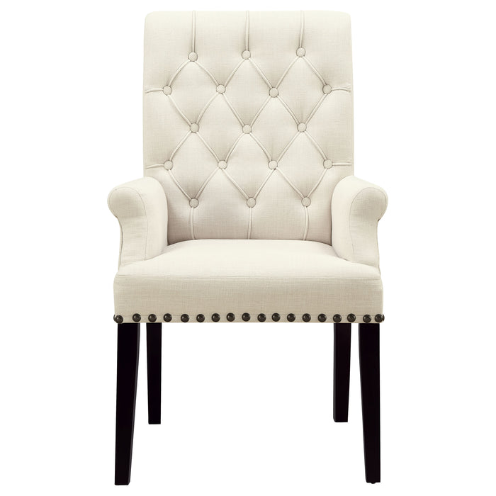 Parkins 7-piece Rectangular Dining Table Set Rustic Espresso