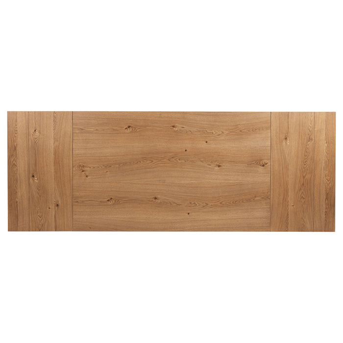 Middleton 106-inch Extension Leaf Dining Table Natural Brown