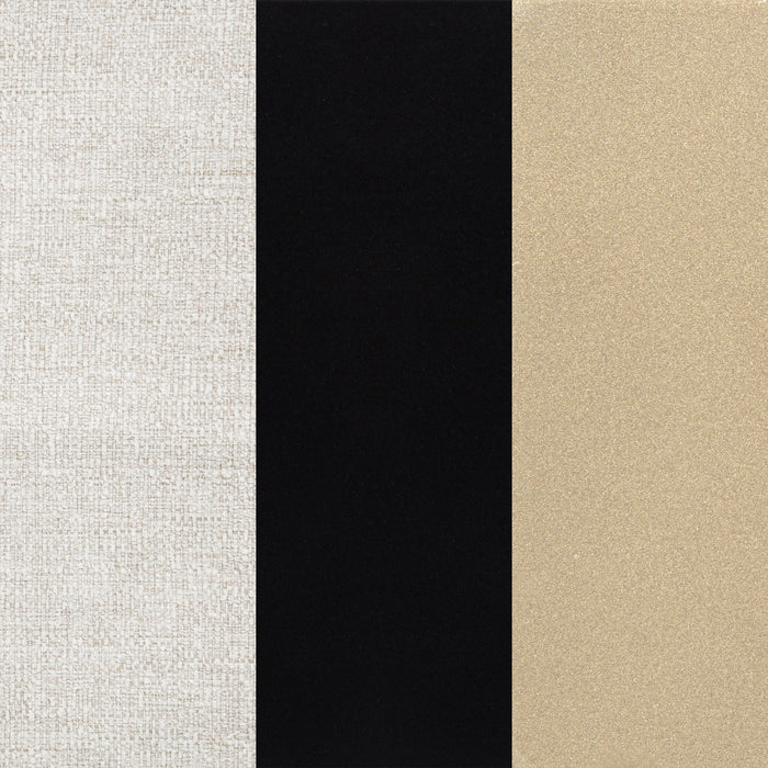 Tina Fabric Upholstered Counter Chair Beige (Set of 2)