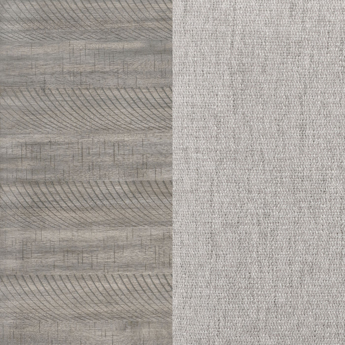 Elodie Wood Dining Side Chair Grey and Black (Set of 2)