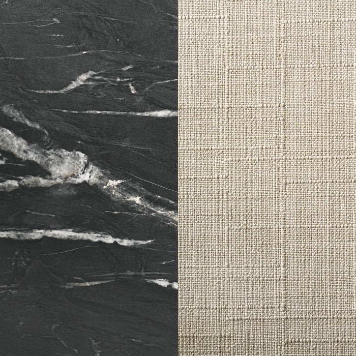 Crestmont 7-piece Extension Leaf Dining Table Set Black