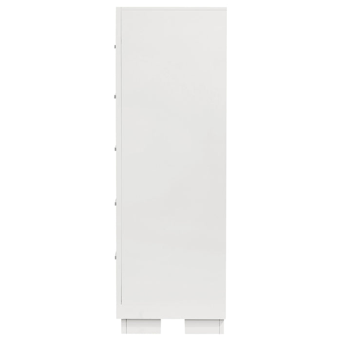 Jessica 5-drawer Bedroom Chest Snow White
