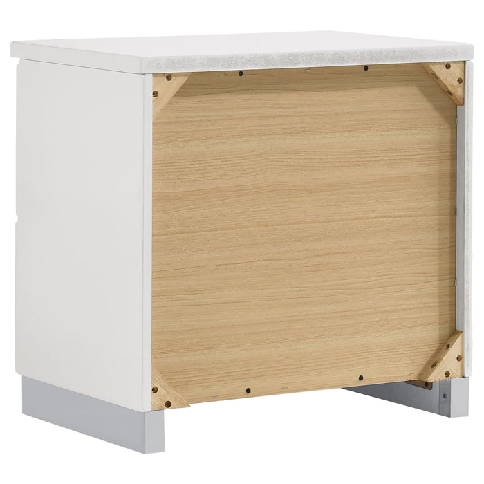 Felicity 5-piece California King Platform Bedroom Set White
