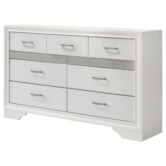 Miranda 9-drawer Dresser White