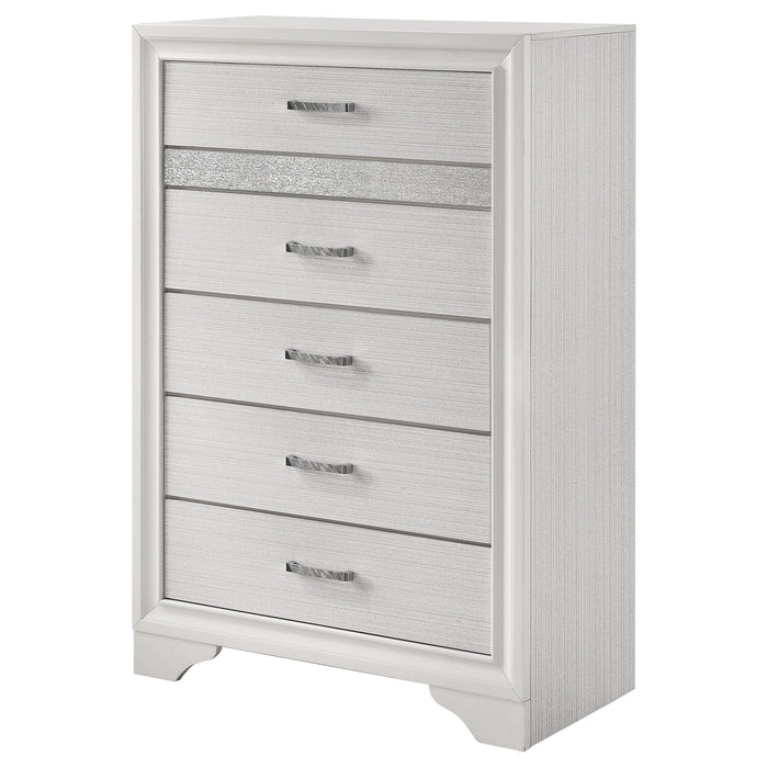 Miranda 6-drawer Bedroom Chest White