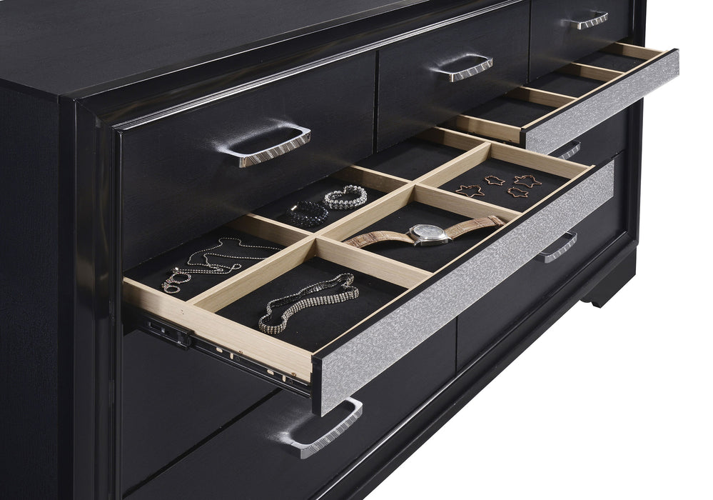 Miranda 5-piece Twin Bedroom Set Black