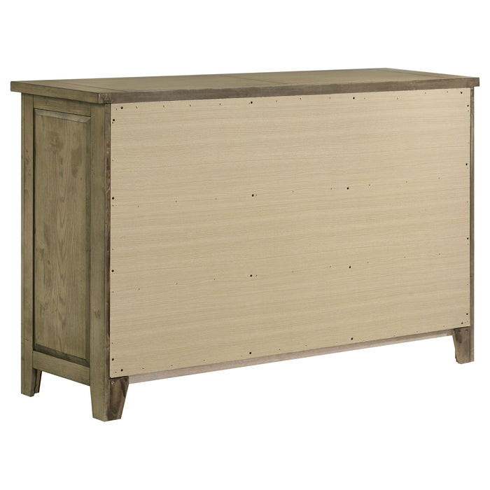 Hazlewood 4-piece Queen Bedroom Set Vineyard Oak